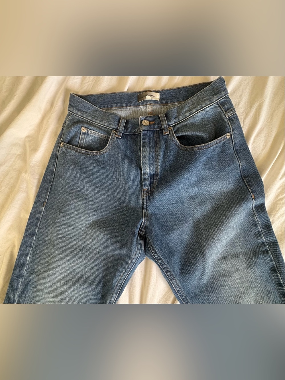 Isabel Marant Jack Straight Leg Mainline Denim Jeans Size 29 PA0867 Unisex NWOT - Picture 3 of 16